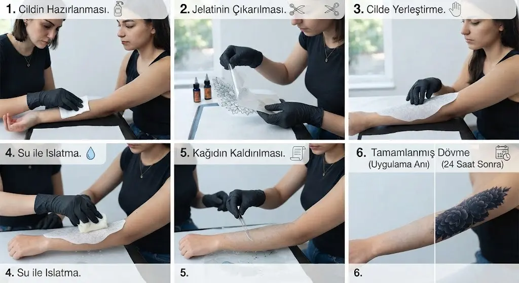 Yarı Kalıcı Dövme Nasıl Yapılır? Adım Adım Uygulama