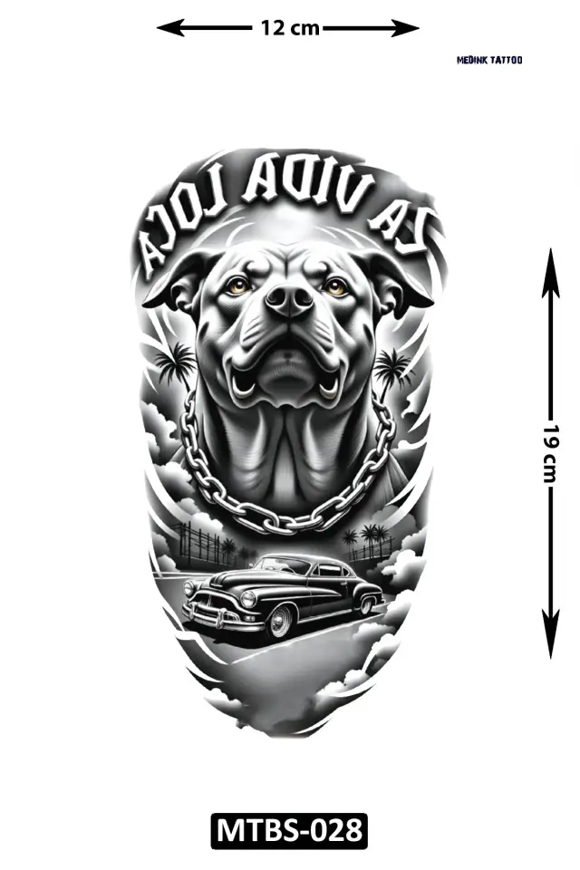 Orta Boy Dövme MTBS-028