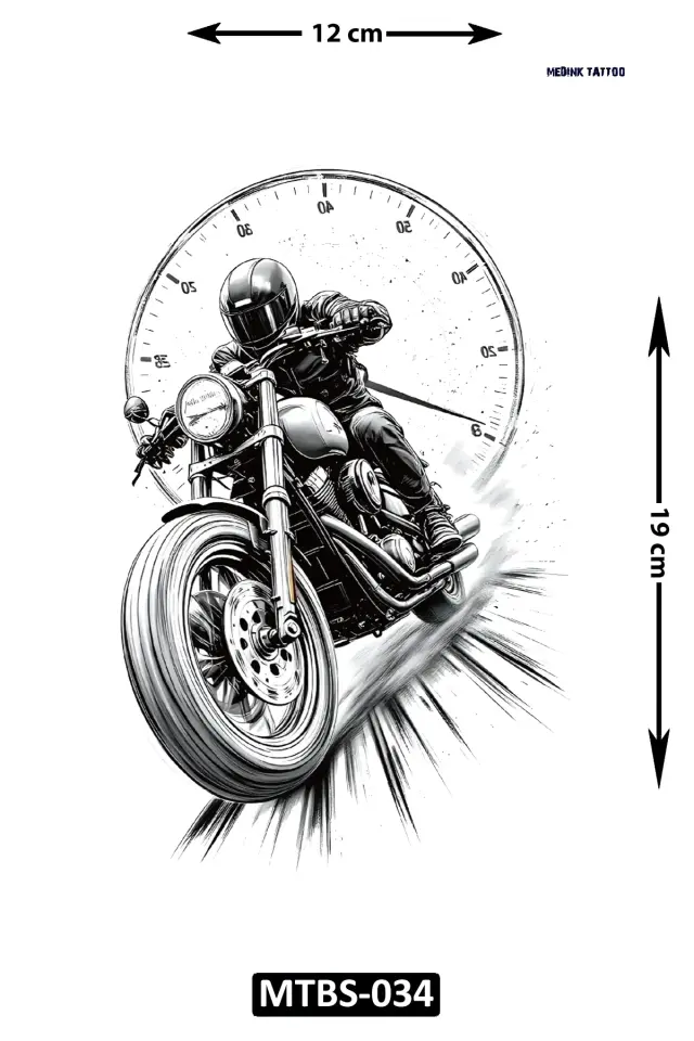 Orta Boy Dövme MTBS-034
