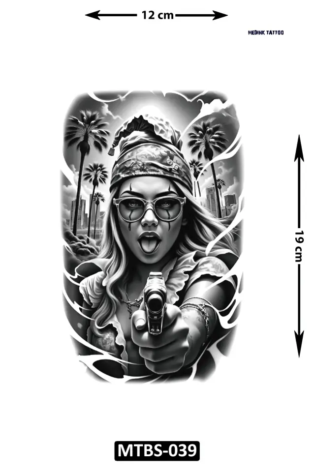 Orta Boy Dövme MTBS-039