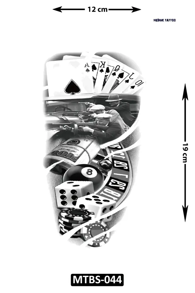 Orta Boy Dövme MTBS-044