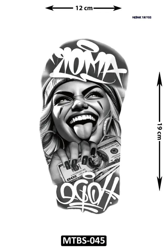 Orta Boy Dövme MTBS-045