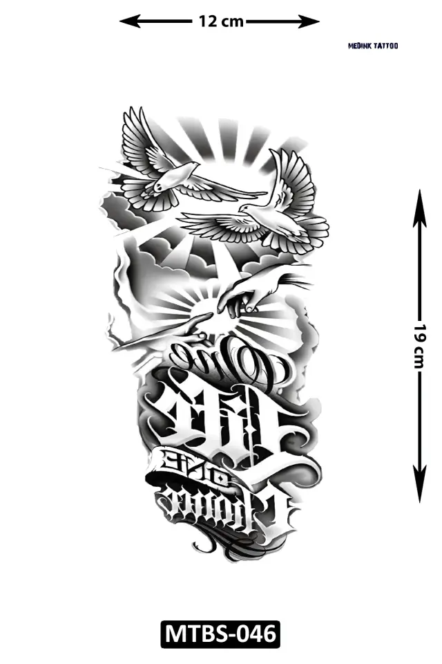 Orta Boy Dövme MTBS-046