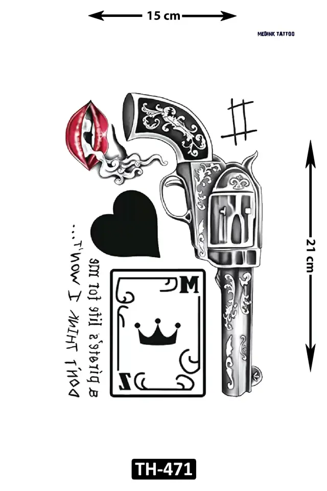 Orta Boy Dövme TH-471