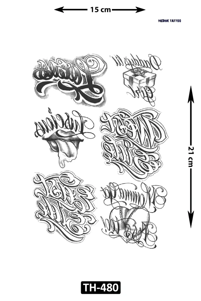 Orta Boy Dövme TH-480