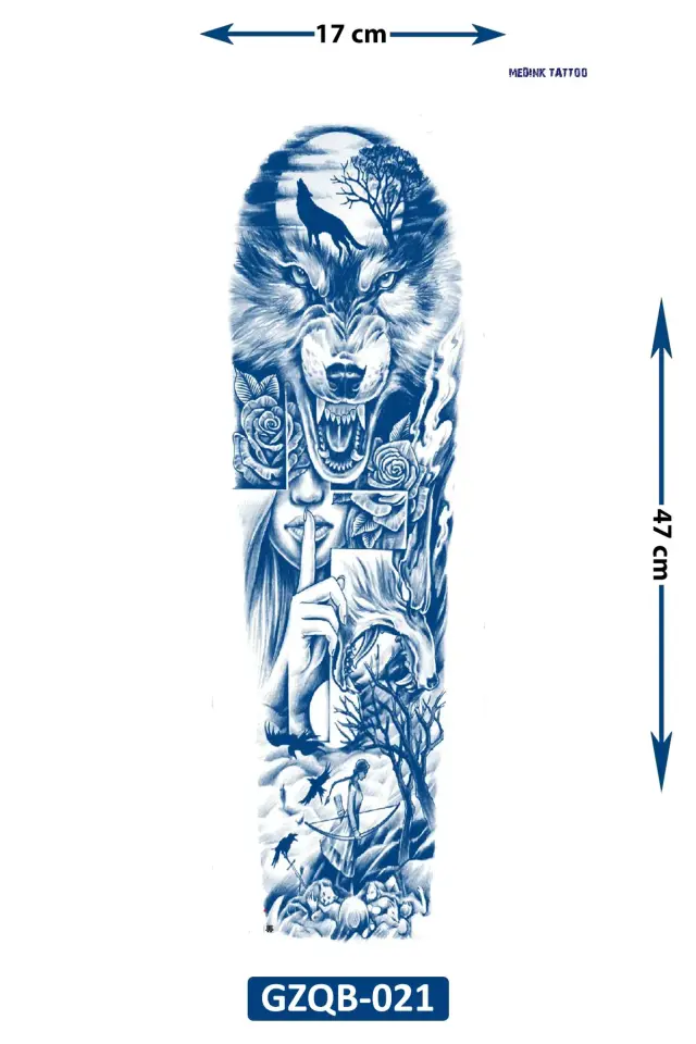 Kol Kaplama Dövme GZQB-021