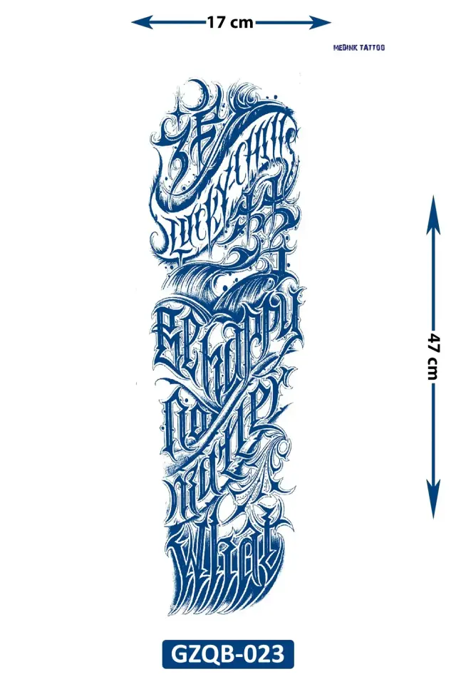 Kol Kaplama Dövme GZQB-023