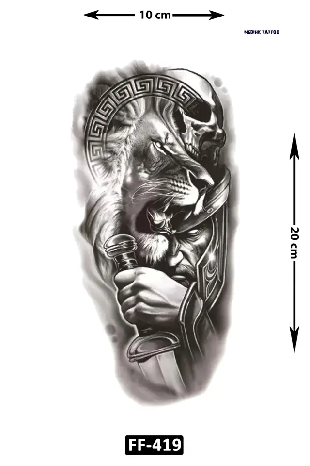 3 D Dövme FF-419