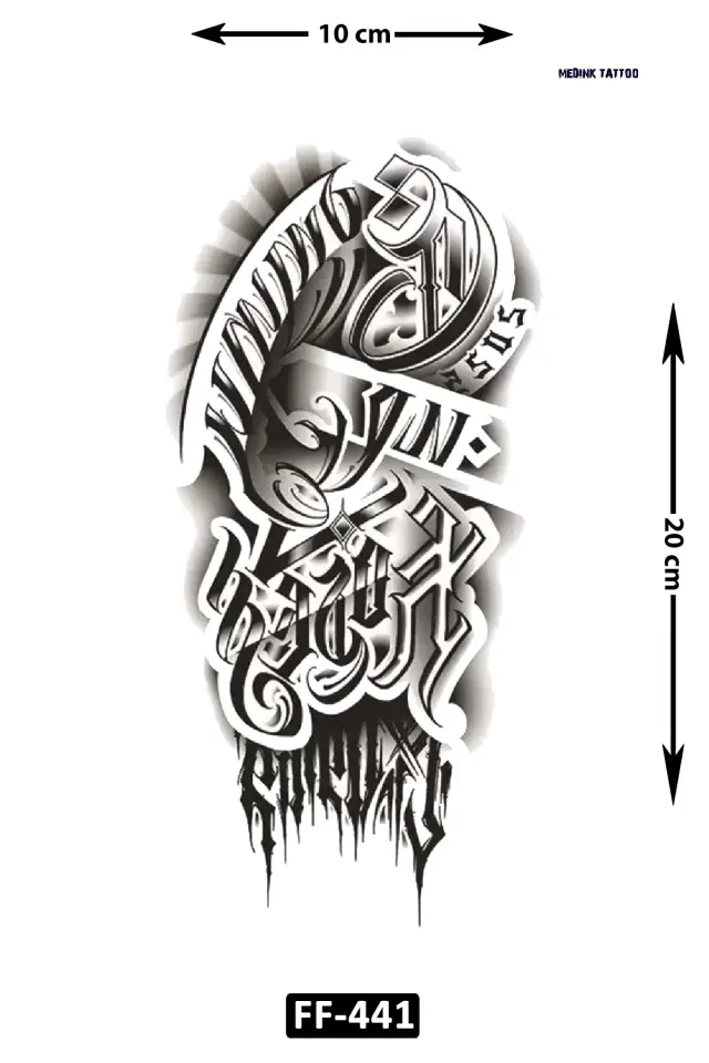 3 D Dövme FF-441