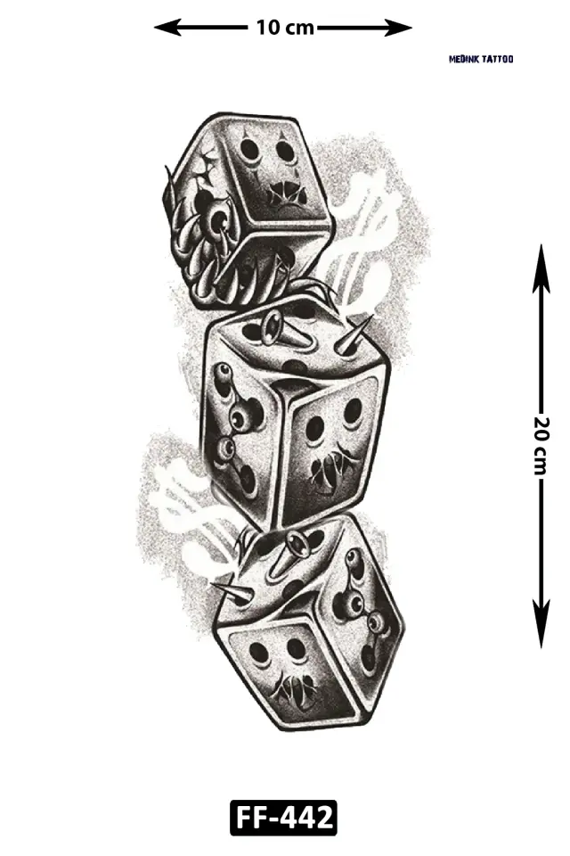 3 D Dövme FF-442