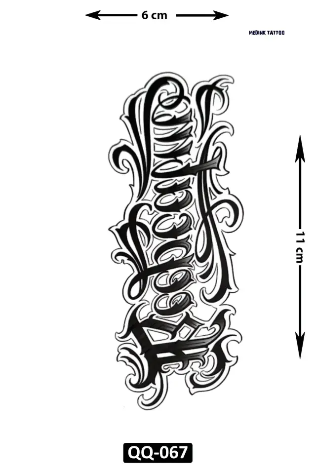 Küçük Boy Dövme QQ-067