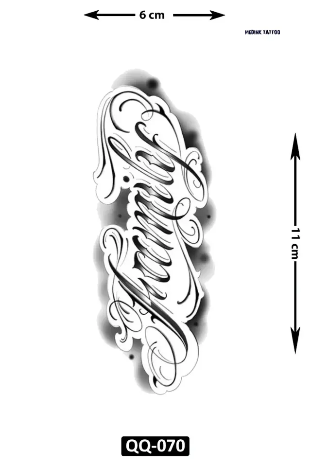 Küçük Boy Dövme QQ-070