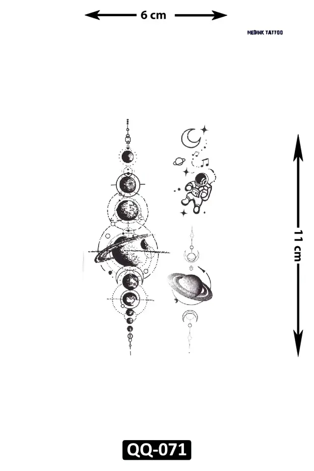 Küçük Boy Dövme QQ-071