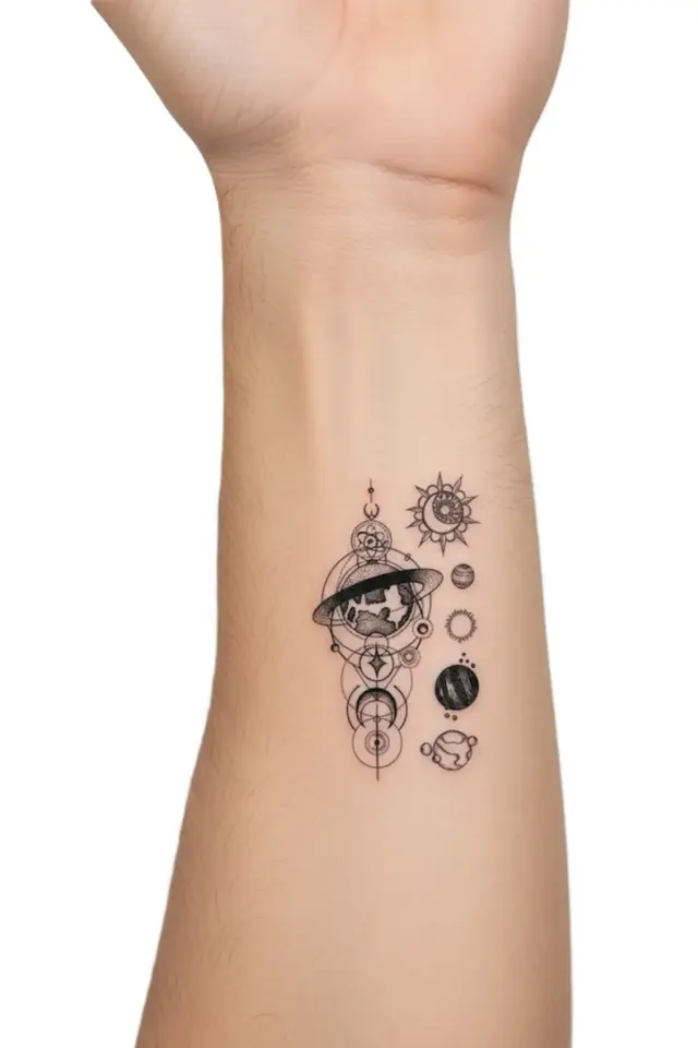 Küçük Boy Dövme QQ-076