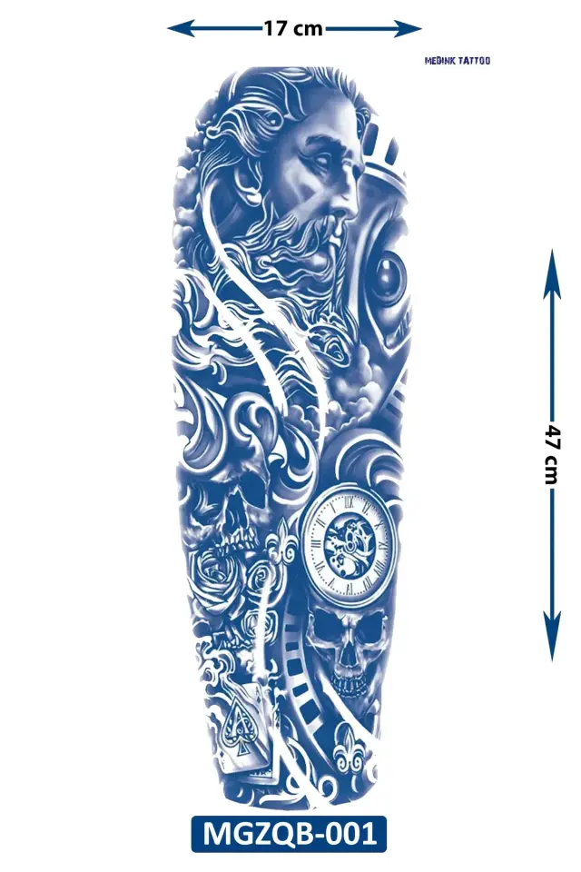 Kol Kaplama Dövme MGZQB-001