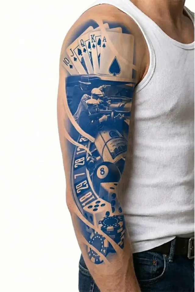 Kol Kaplama Dövme MGZQB-005