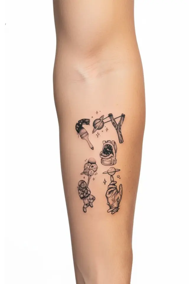 Küçük Boy Dövme QQ-204