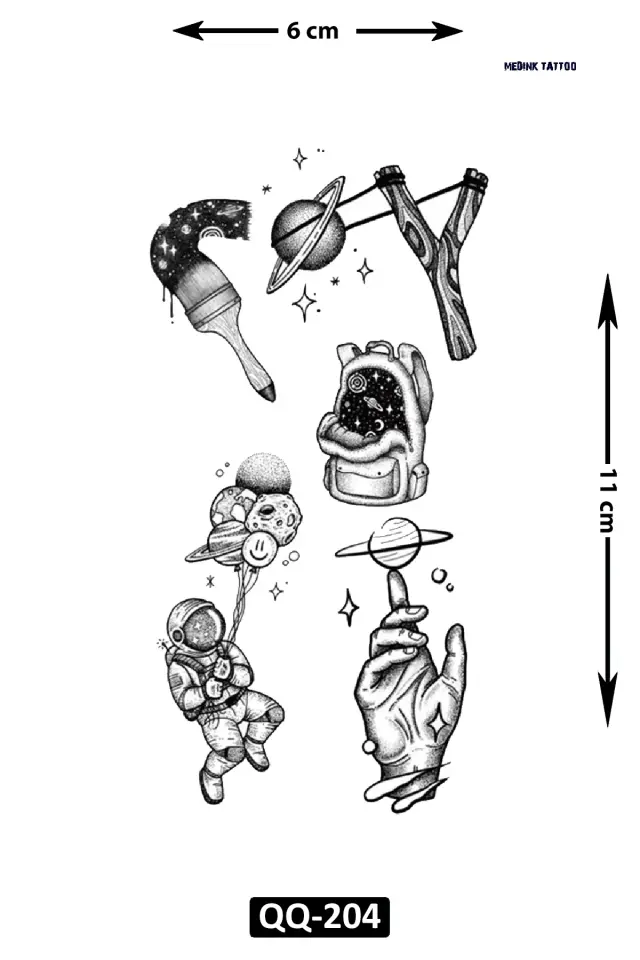 Küçük Boy Dövme QQ-204