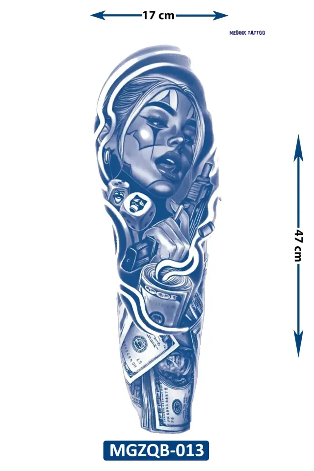 Kol Kaplama Dövme MGZQB-013