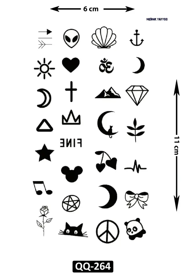 Küçük Boy Dövme QQ-264