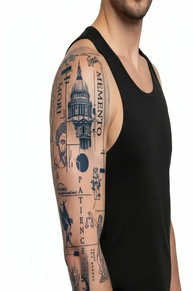 Kol Kaplama Dövme MGZQB-016