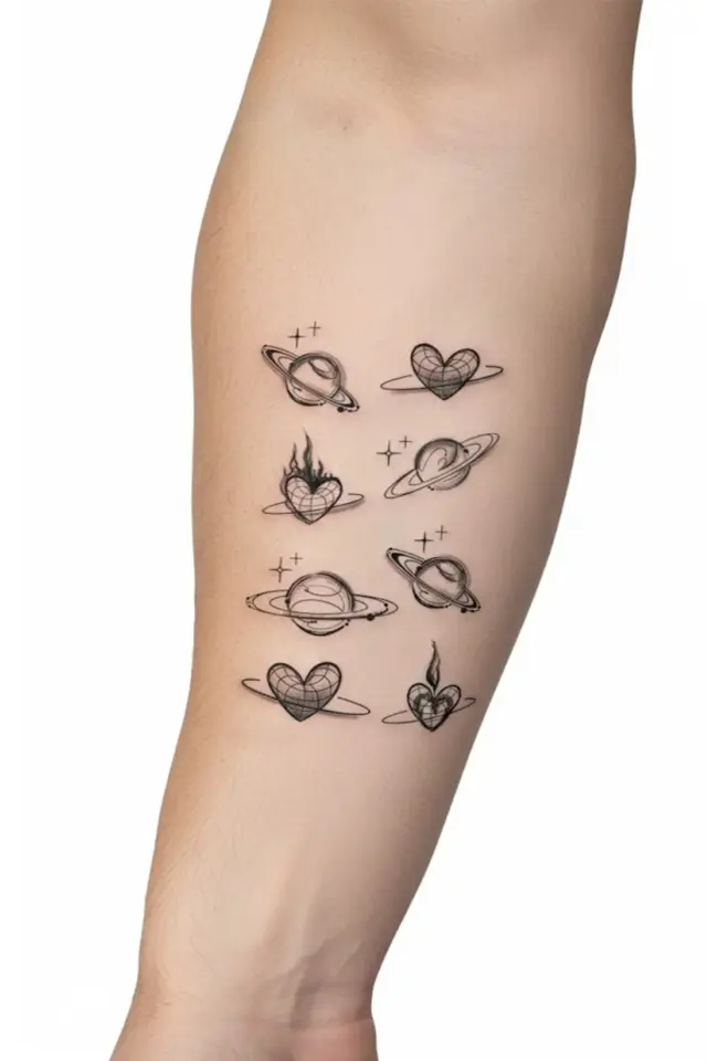 Küçük Boy Dövme QQ-430