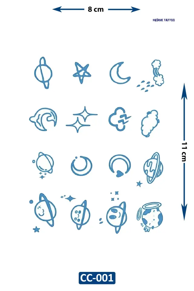 Küçük Boy Dövme CC-001