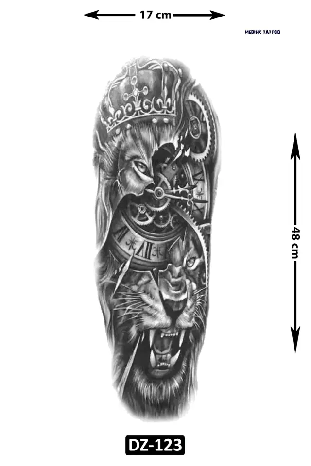 Kol Kaplamalı Dövme DZ-123
