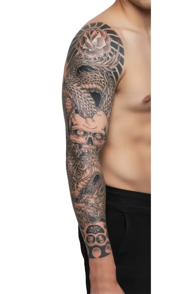 Kol Kaplamalı Dövme QB-3017