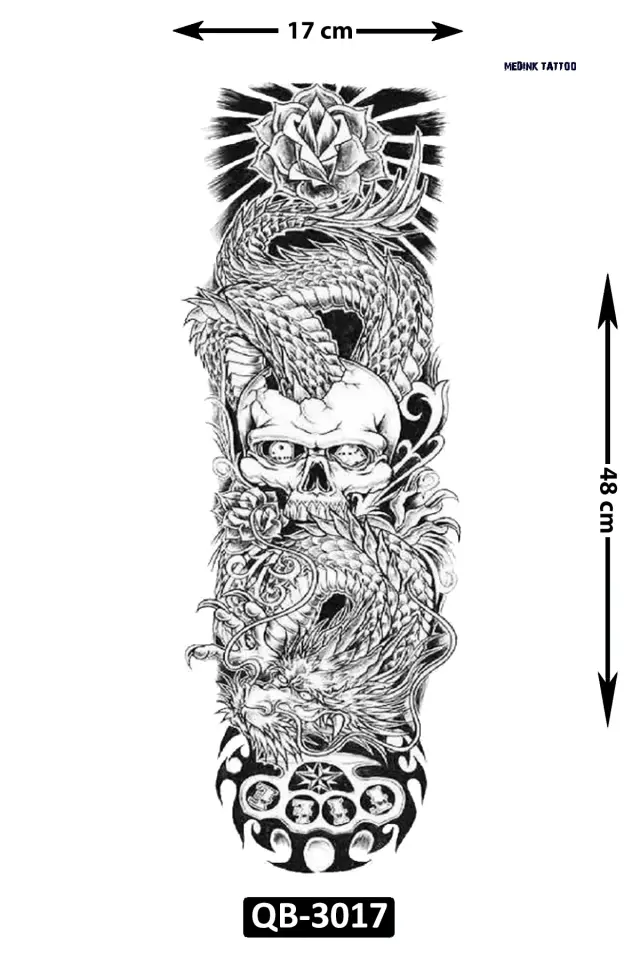 Kol Kaplamalı Dövme QB-3017