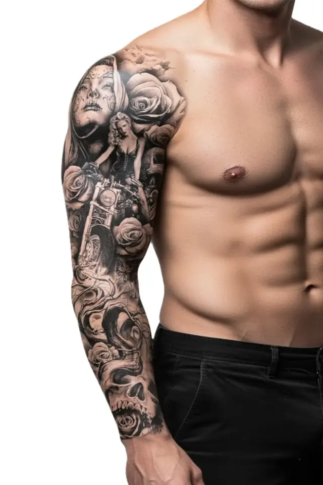 Kol Kaplamalı Dövme TQB-001