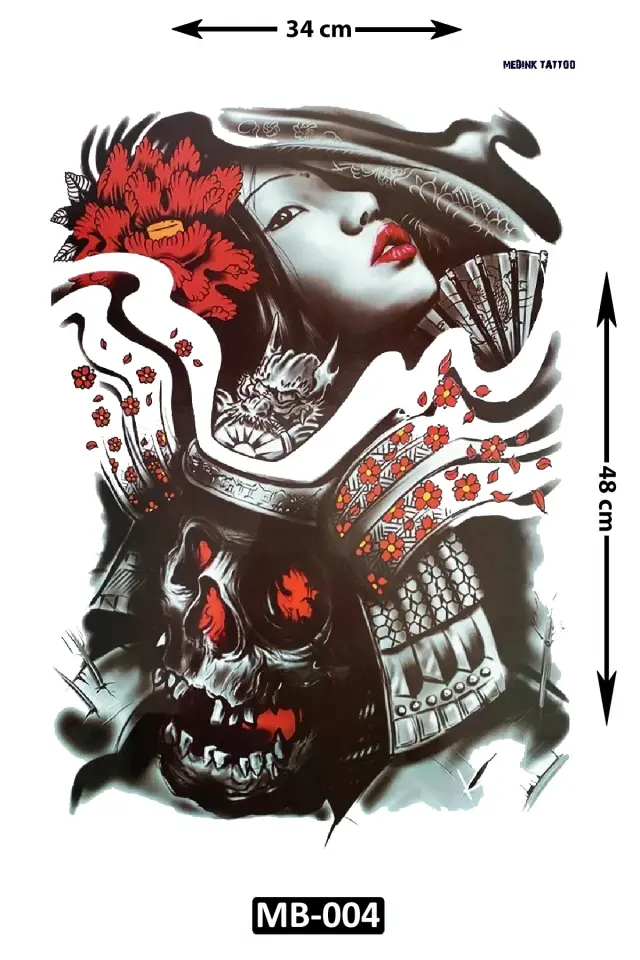 Sırt Kaplama Dövmesi MB-004