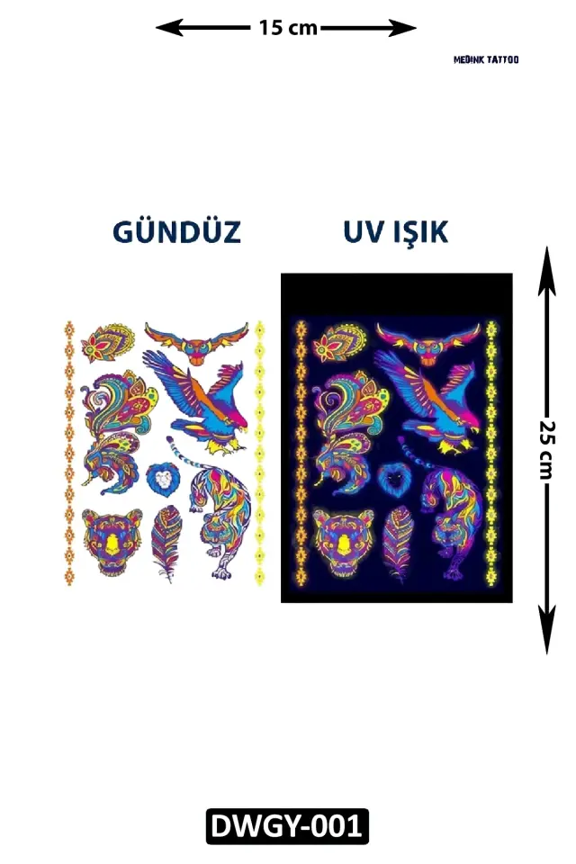 Neon Dövme DWYG-001