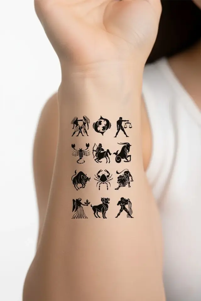 Küçük Boy Dövme T-040