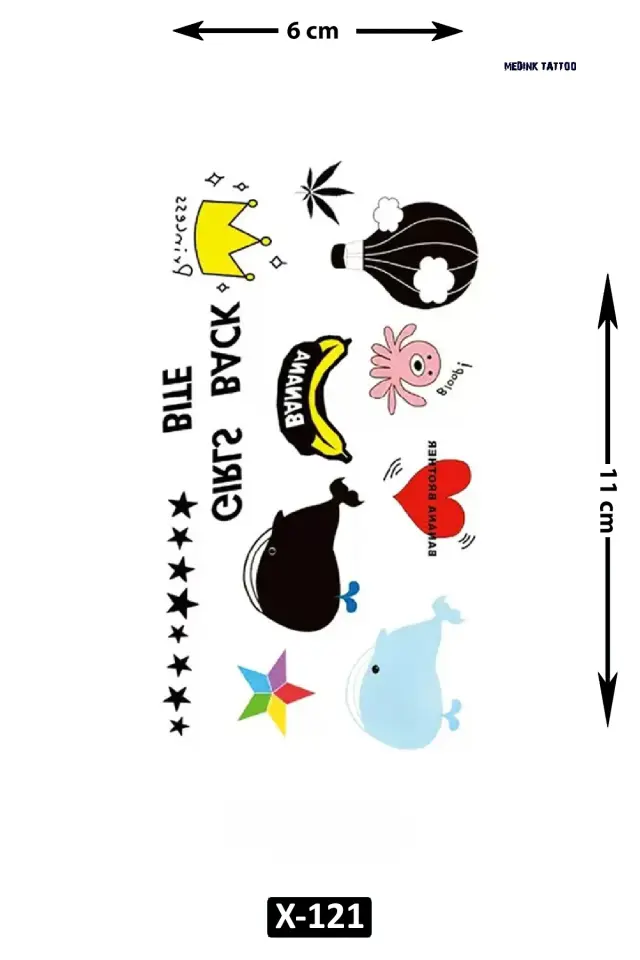 Küçük Boy Dövme X-121