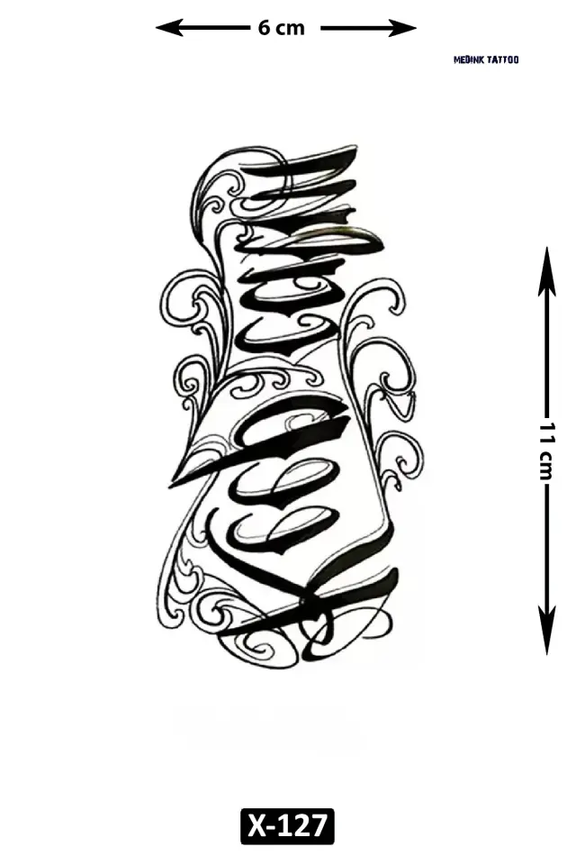 Küçük Boy Dövme X-127