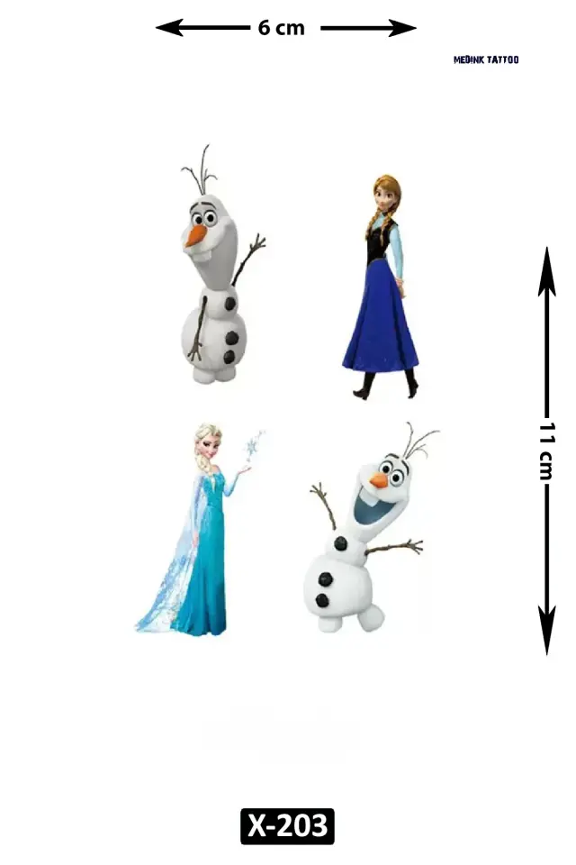 Küçük Boy Dövme X-203