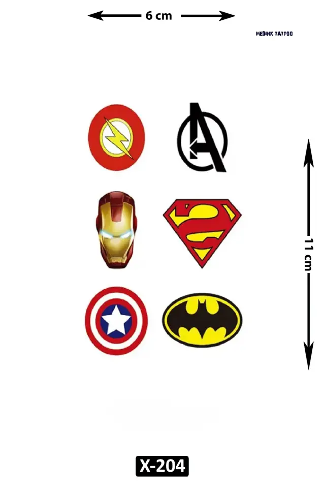 Küçük Boy Dövme X-204