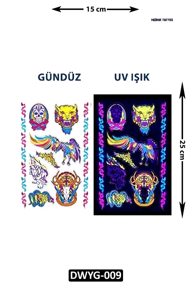 Neon Dövme DWYG-009