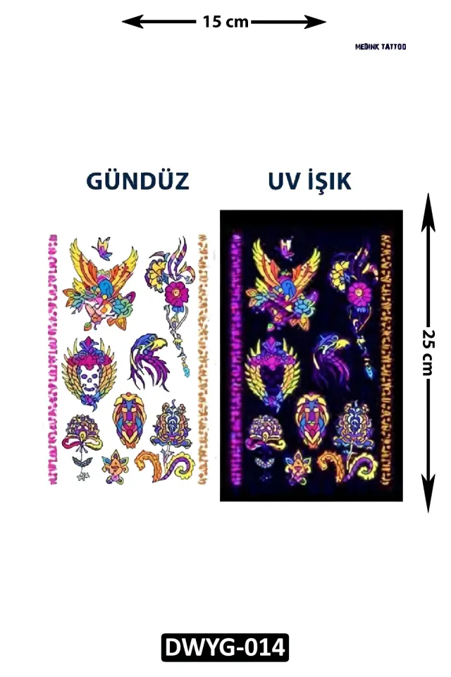 Neon Dövme DWYG-014