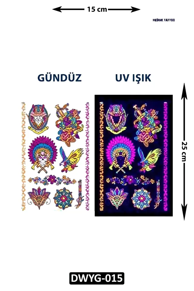 Neon Dövme DWYG-015