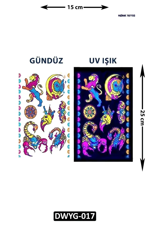 Neon Dövme DWYG-017