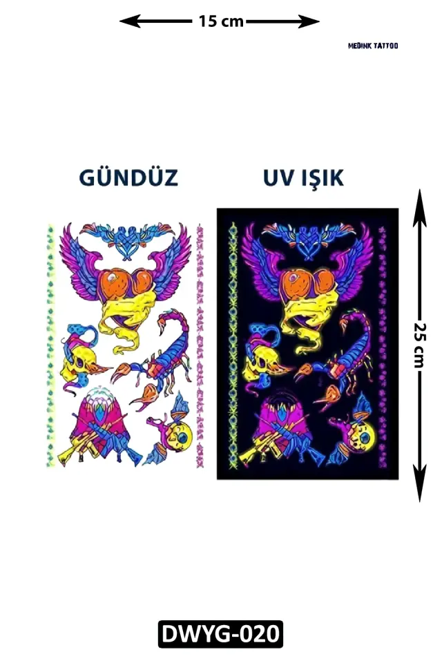 Neon Dövme DWYG-020