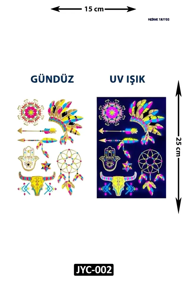 Neon Dövme JYC-002