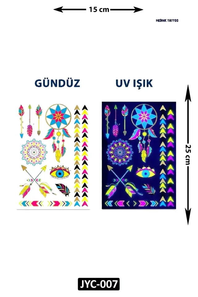 Neon Dövme JYC-007