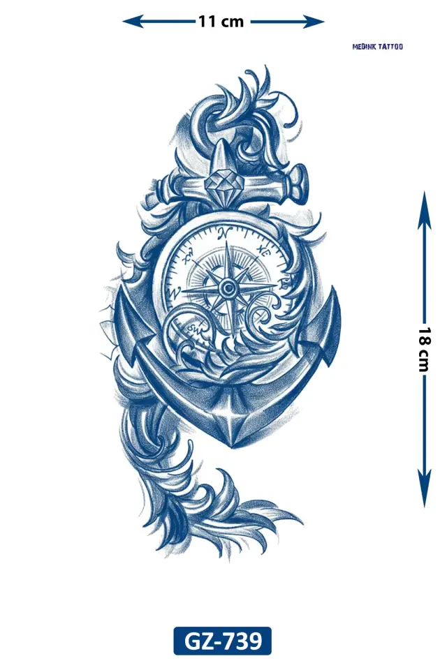 Orta Boy Dövme GZ-739