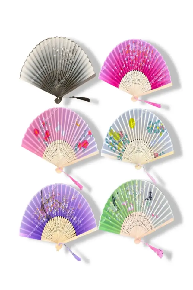 PÜSKÜLLÜ BAMBU YELPAZE