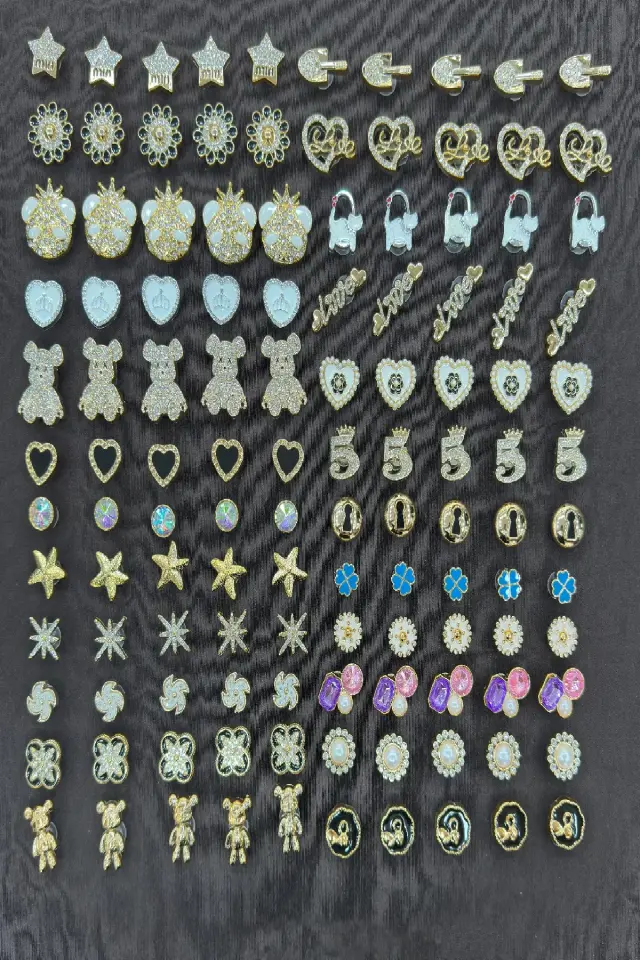 Taşlı Terlik Süsü Model-001