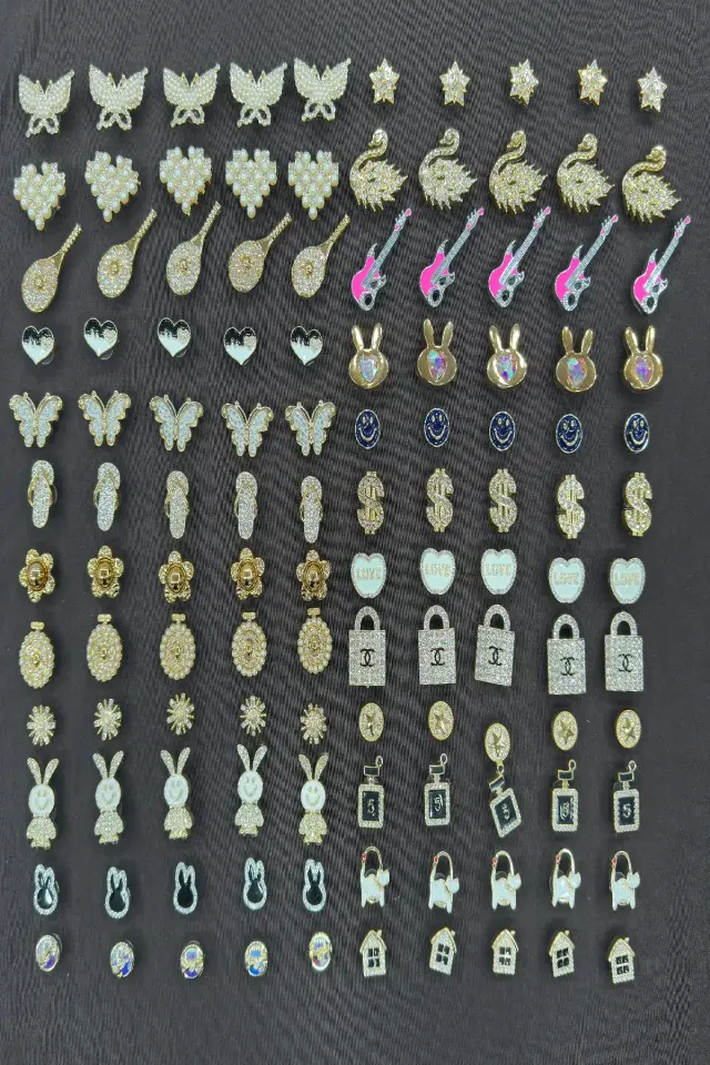 Taşlı Terlik Süsü Model-002