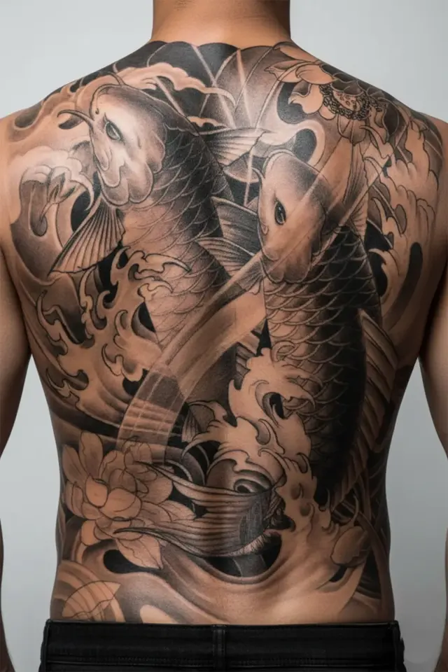 Sırt Kaplama Dövmesi MB-022